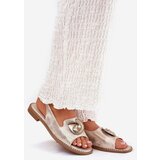 S. BARSKI Glistening women's sandals with decoration S.Barski | ePonuda.com