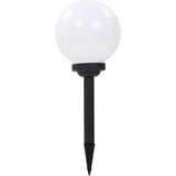 vidaXL Zunanje solarne svetilke 3 kosi LED okrogle 20 cm RGB | Shoptok.si