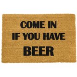 Artsy Doormats Predpražnik iz naravnih kokosovih vlaken Pridite spet in prinesite pivo, 40 x 60 cm | Shoptok.si