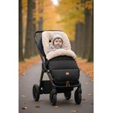 Fillikid Footmuff Kinley zimska vreča za voziček, Teddy črna | Shoptok.si