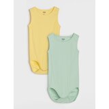 Sinsay Pamučni body bez rukava 2 pack | shoptok.hr