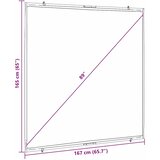 Viseće projekcijsko platno od 89 inča 1:1 | shoptok.hr