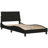  Okvir za krevet bez madraca Hanko crni 100x200 cm od tkanine | Eponuda.ba