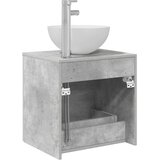  Umivaonik s policom Betonska siva 49,5 x 41 x 64,5 cm | shoptok.hr