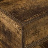  Konačna Stolić Dimljeni hrast 40 x 40 x 56 cm Konstruirano drvo | shoptok.hr