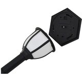  Vanjske solarne svjetiljke 6 kom LED crne | shoptok.hr