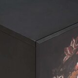 vidaXL Viseča omarica večbarvno 38 x 33,5 x 48 cm Masiven les manga | Shoptok.si