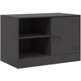 Maison Chic TV omarica - TV enota - Televizijska omarica črna 67x39x44 cm jeklo, (21701379) | Shoptok.si