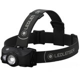 Ledlenser naglavna polnilna svetilka MH8, črna Cene