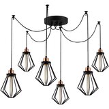 Opviq Oylat - N-1034 Black Chandelier Cene