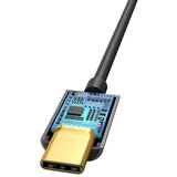 Baseus L54 USB-C na 3,5 mm ženski adapter DAC 24 bit 48 KHz črne barve | Shoptok.si