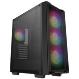 DeepCool Case CC560 Mesh V2Black, ATX, mATX, Mini-ITX,4x ARGB fans | Eponuda.ba