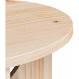  Kava Stol Prirodna 50 x 50 x 35 cm Masivna borovina | shoptok.hr