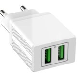 Jellico adapter E26 hišni polnilec 2x USB A 2,1A Quick Charge - Original (EU Blister) bel | Shoptok.si