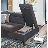 Stylife sedežna garnitura, mikrovlakna sivorjava | Shoptok.si