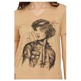 Aeronautica Militare Majice s kratkimi rokavi TS2239DJ63757535 Bež | Shoptok.si