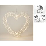 LED Spoljašnja božićna dekoracija 720xLED/6W/230V 46 cm IP44 topla bela srce/bela | Eponuda.com