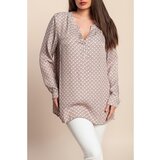 Fenzy Bluza S Potiskom Iz Viskoze, Svetlo Roza | Shoptok.si