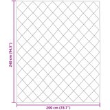 Puni pokrivač za cijelu godinu Zelena 200 x 240 cm Mikrovlakna | shoptok.hr