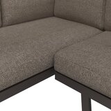 Beldano Lounge Garnitura Bologna, Antracit, Rjava, 4-Delno | Shoptok.si