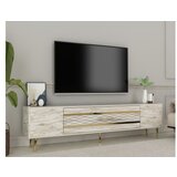 Hanah home tv polica Dekolp2 ephesus marble gold Cene