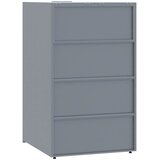  Spremište za 2 kanta za otpad sivo 138x79x117 cm čelično | Eponuda.com