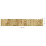  Rolana ograda zelena 120 cm od impregnirane borovine | shoptok.hr