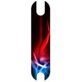  Silikonska podloga za stajanje za trotinet Xiaomi M365/ 1S/ Essential/ M365 Pro/ M365 Pro 2 Blue Red Flame | ePonuda.com