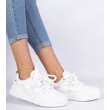 Gemre White women's sneakers with thick laces Kayota | Shoptok.si