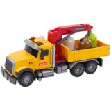 Kamion za sortiranje otpada za igru - crveno/žuti | shoptok.hr