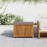 vidaXL Zunanja škatla za blazine 90x50x60,5 cm trden akacijev les | Shoptok.si