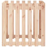vidaXL Vrtna sadilica s izgledom ograde 70x70x70 cm masivna duglazije | shoptok.hr