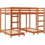  Trokatni krevet Voštano smeđa 140 x 200 cm Čvrsto borovo drvo | shoptok.hr