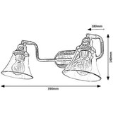 Rabalux zidna kupatilska lampa antoine 3208 | ePonuda.com