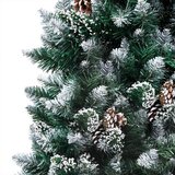 In umjetno božićno drvce led s kuglicama i šiškama 240 cm | shoptok.hr