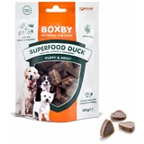 Boxby Poslastica za pse Puppy & Adult Super Food Patka, Grašak i Brusnica, 120 g