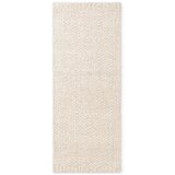 Elle Decoration Kremno bel/slonokoščen ročno tkan tekač iz mešanice volne 80x200 cm Majoli – | Shoptok.si