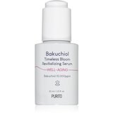 PURITO Bakuchiol Timeless Bloom intenziven revitalizacijski serum za obnovo čvrstosti obraza 30 ml Cene