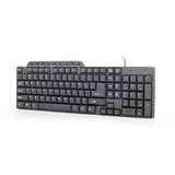  Tastatura GEMBIRD, KB-UM-104, Compact multimedia keyboard, USB, US layout, black | Eponuda.ba