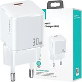 Usams OMREŽNI POLNILEC 1XUSB-C T45 MINI 30W PD3.0 HITRO POLNJENJE BEL, (21974863) Cene