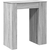  Barski stol s držačima boja hrasta 95x47x103,5 cm drveni | shoptok.hr
