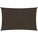  The Living Store Senčno jadro 160 g/m² rjavo 4x7 m HDPE - Senčno Jadro, (21456615) | Shoptok.si