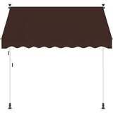  Ručno sklopiva tenda Smeđa 150 cm | shoptok.hr