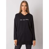 RUE PARIS Tunic-RV-TU-7201.43P-Black | Shoptok.si