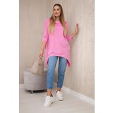 Kesi Sweatshirt with cycling print light pink | shoptok.hr