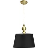 Candellux Lighting Viseča svetilka v črni in zlati barvi ø 35 cm Prima Gold - Candellux Lighting Cene