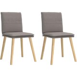 Furnova Jedilni stoli 2 kosa taupe blago, (21950495) | Shoptok.si