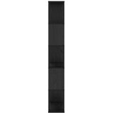 Police za knjige Crni hrast 80,5 x 23,5 x 162,5 cm PB | Eponuda.com