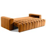 ELTAP Žuta baršunasti sklopiva/s prostorom za odlaganje sofa 247 cm Lazaro – | shoptok.hr