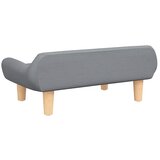  Krevet za pse svjetlosivi 70x40x24 cm od tkanine | shoptok.hr